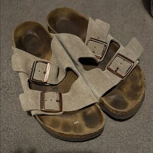 Birkenstock Women's Sandals - Taupe Suede